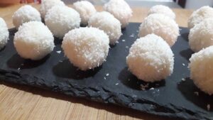 Bolitas de coco sin gluten